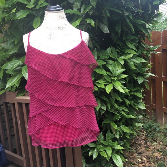 Houndstooth Layered Top - New York & Company XL - Picture 3 of 13